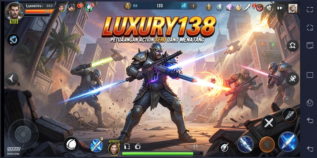 Tampilan gameplay seru dalam LUXURY138 dengan aksi mendebarkan.