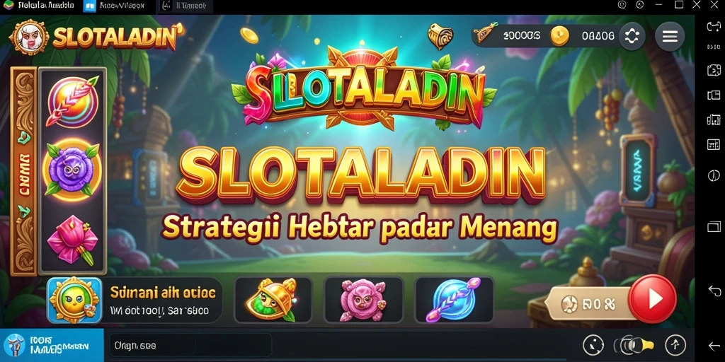 Tampilan gameplay menarik di SLOTALADIN dengan strategi yang mendebarkan.